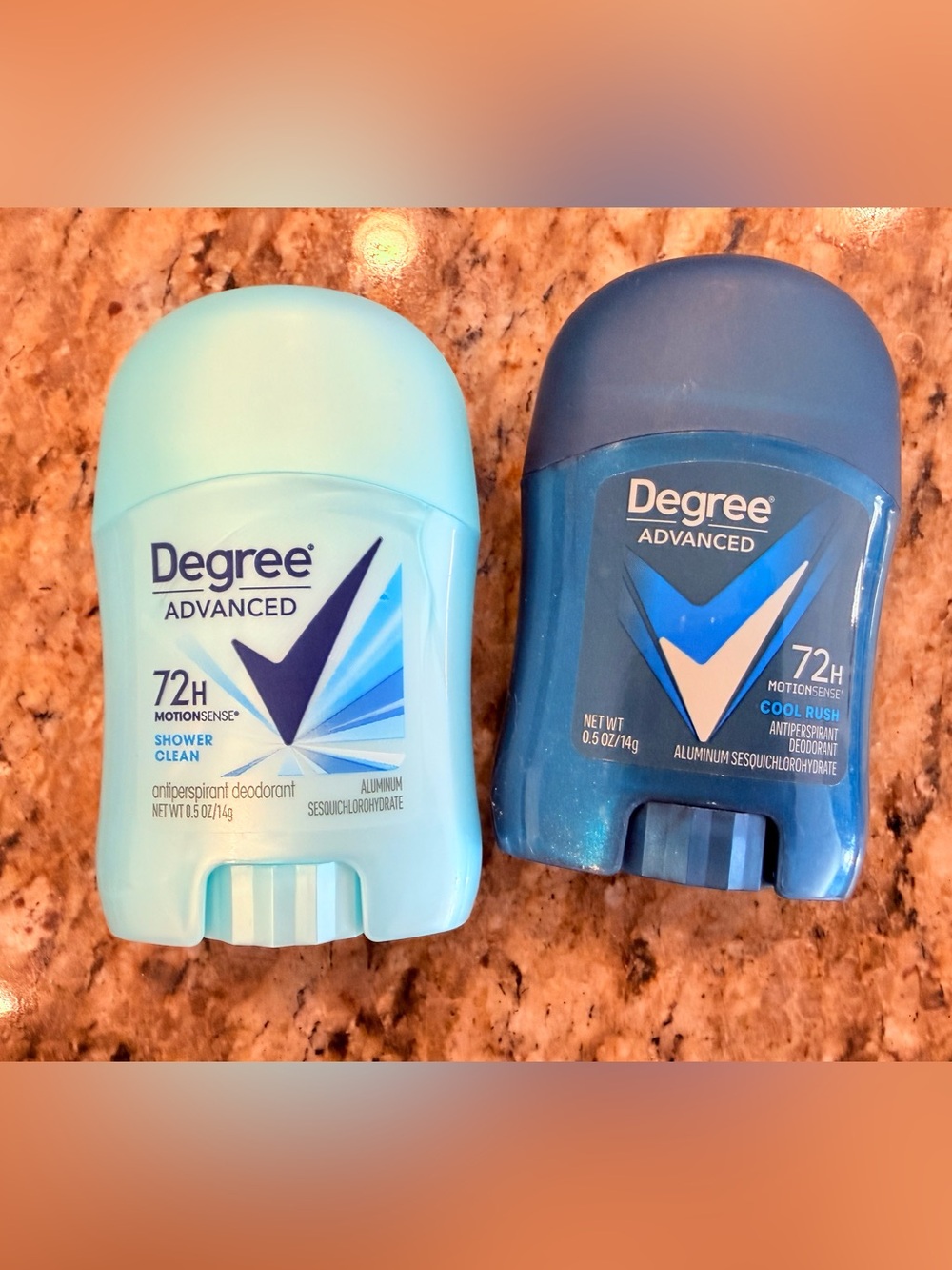 Bulk pack of Degree deodorant